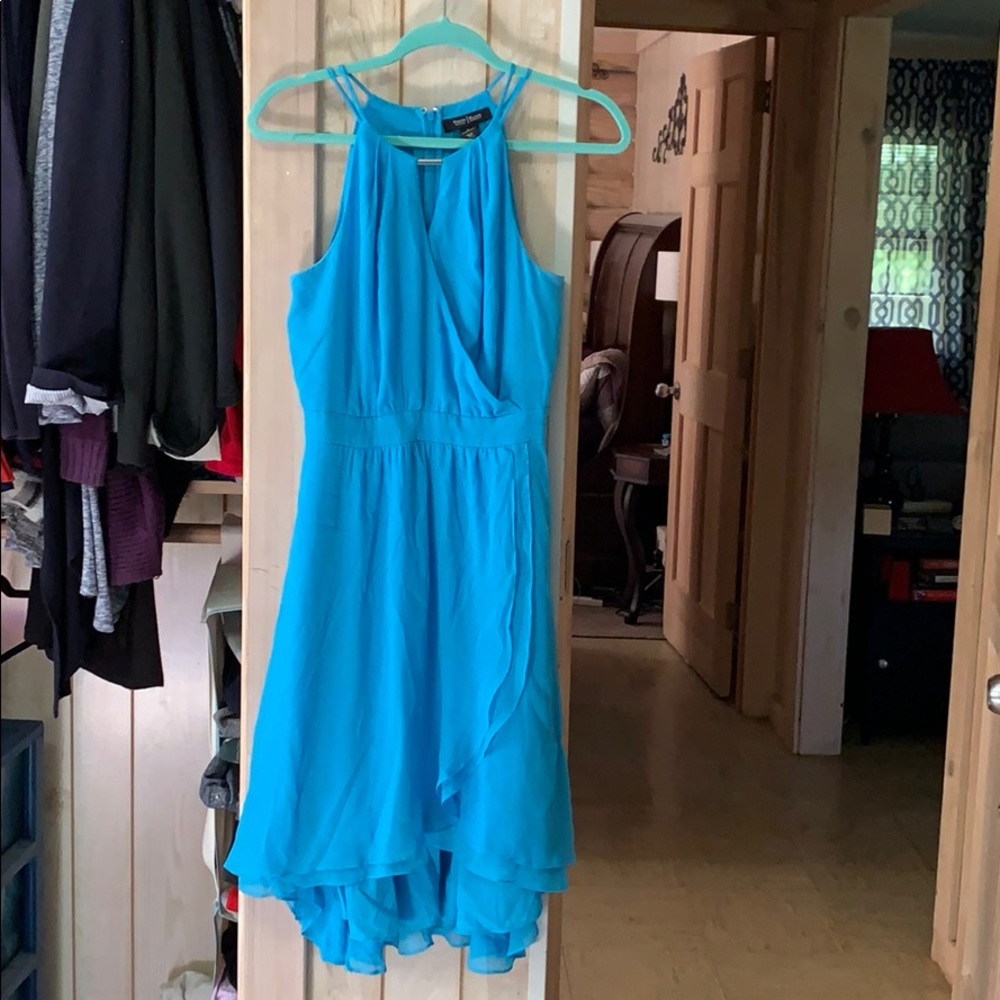 White House Black Market Turquoise Dress